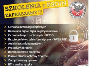 Przedstawiamy kalendarz szkoleniowy w II półroczu 2023 –