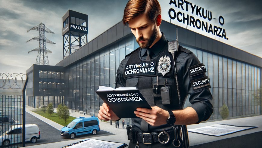 Artykuł o uprawnieniach ochroniarza na pracuj.pl –